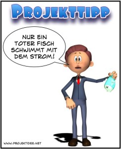 Projekttipp-Cartoon