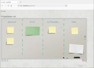 scrumblr - online Projektboard